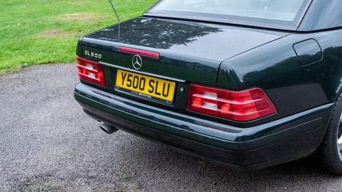 2001 Mercedes-Benz SL320 R129 Designo Allanite Edition à vendre (picture 133 of 244)