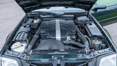 2001 Mercedes-Benz SL320 R129 Designo Allanite Edition à vendre (picture 178 of 244)