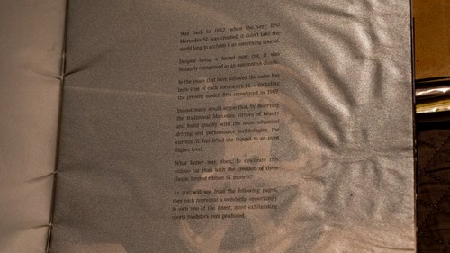 2001 Mercedes-Benz SL320 R129 Designo Allanite Edition à vendre (picture 219 of 244)