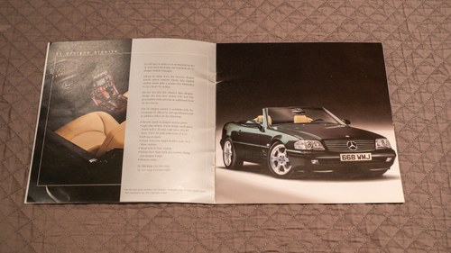 2001 Mercedes-Benz SL320 R129 Designo Allanite Edition à vendre (picture 221 of 244)