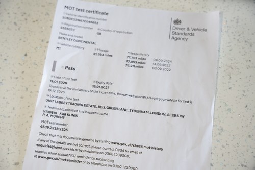 2007 Bentley Continental GTC For Sale (picture 92 of 93)