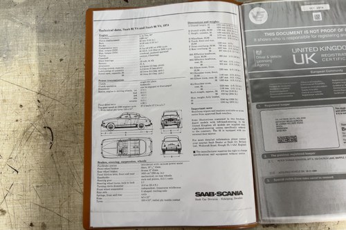 1974 Saab 96 V4 For Sale (picture 218 of 227)