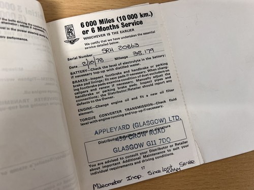 1975 Rolls-Royce Silver Shadow I En venta (imagen 174 de 186)