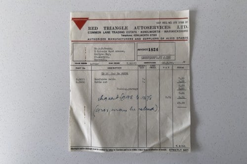 1963 Alvis TD21 Series II with 1962 Project Donor Car For Sale (picture 338 of 460)