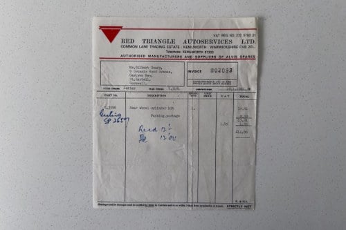 1963 Alvis TD21 Series II with 1962 Project Donor Car For Sale (picture 368 of 460)