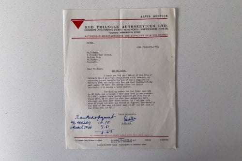 1963 Alvis TD21 Series II with 1962 Project Donor Car For Sale (picture 399 of 460)