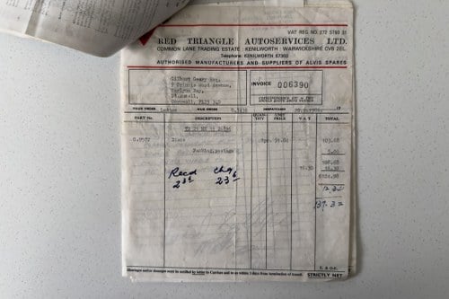 1963 Alvis TD21 Series II with 1962 Project Donor Car For Sale (picture 420 of 460)