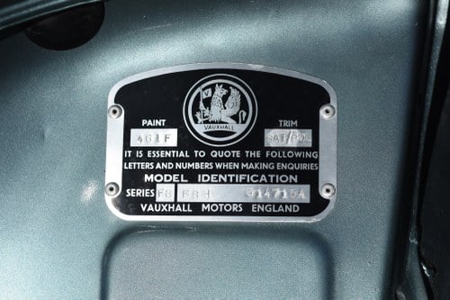 1963 Vauxhall VX 4/90 à vendre (picture 131 of 147)