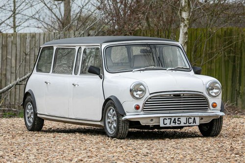 1985 AUSTIN MINI MAYFAIR STRETCH LIMOUSINE Te koop bij veiling