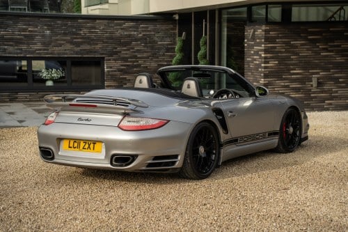 2011 Porsche 911 Gen 2 Turbo 3.8 PDK Sport Chrono Cabriolet till salu (bild 11 av 138)