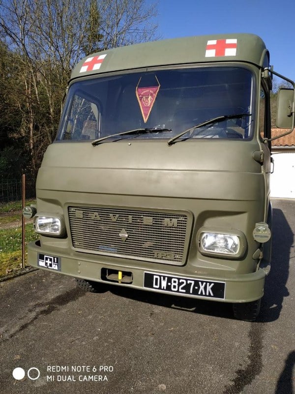 1972 Saviem TP3 Sanitaire - 1 1972 Saviem TP3 Sanitaire - 1
