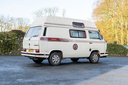 1990 Volkswagen T25 High-Top Autohaus Komet Camper In vendita (immagine 10 di 139)