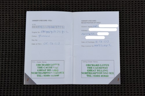 2003 Lotus Elise 111S En venta (imagen 146 de 174)