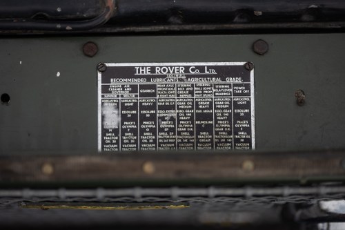 1949 Land Rover Series 1 80" In vendita (immagine 146 di 163)