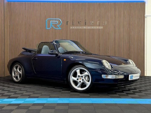 1997 Porsche 911 3.6 993 Carrera 4 Cabriolet 2dr Petrol Manu VENDU