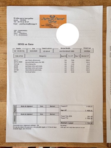 1966 Austin Healey 3000 MK3 BJ8 zum Verkauf (Bild 143 von 157)