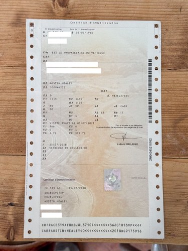 1966 Austin Healey 3000 MK3 BJ8 zum Verkauf (Bild 147 von 157)