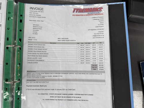 2004 Land Rover L322 Range Rover Vogue 4.4 V8 In vendita (immagine 113 di 123)