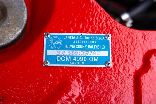 1968 Lancia Fulvia 1.3 Rallye Te koop (foto 166 van 215)