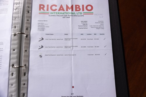 1968 Lancia Fulvia 1.3 Rallye Te koop (foto 208 van 215)