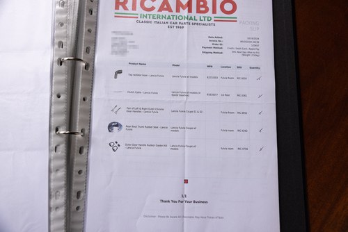 1968 Lancia Fulvia 1.3 Rallye Te koop (foto 210 van 215)