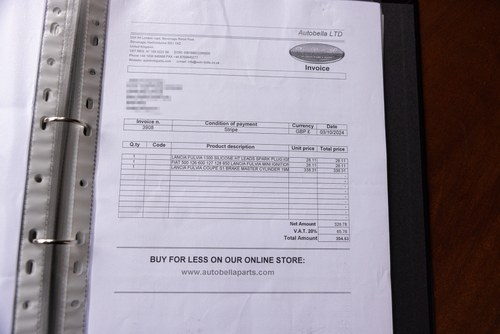 1968 Lancia Fulvia 1.3 Rallye Te koop (foto 212 van 215)