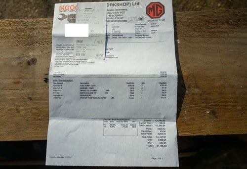 1968 MG MGC Roadster In vendita (immagine 153 di 156)