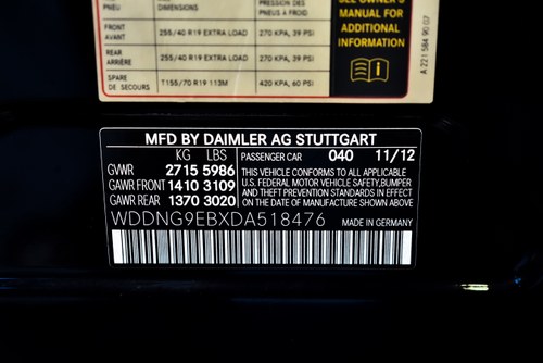 2013 Mercedes-Benz S550 4Matic W221 à vendre (picture 36 of 62)