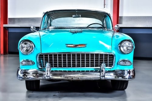 1955 Chevrolet Bel Air Coupe 235CI I6 till salu (bild 3 av 84)