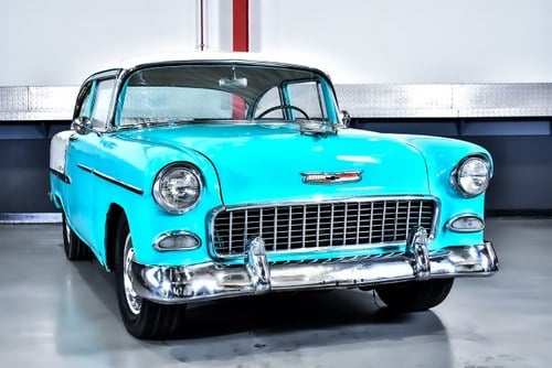 1955 Chevrolet Bel Air Coupe 235CI I6 till salu (bild 5 av 84)