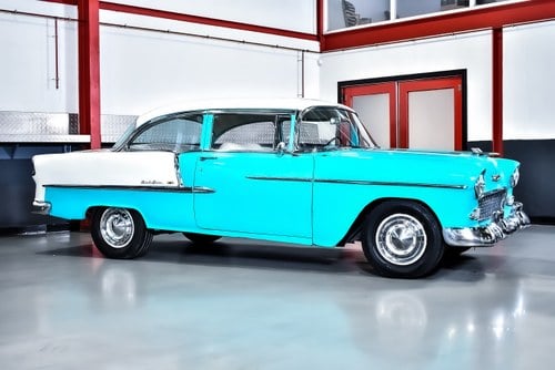1955 Chevrolet Bel Air Coupe 235CI I6 till salu (bild 9 av 84)
