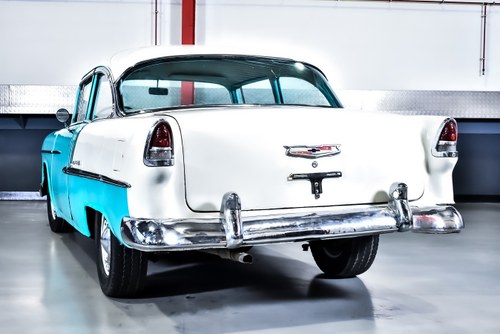 1955 Chevrolet Bel Air Coupe 235CI I6 till salu (bild 14 av 84)