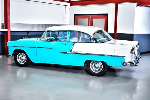1955 Chevrolet Bel Air Coupe 235CI I6 till salu (bild 18 av 84)