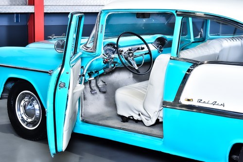 1955 Chevrolet Bel Air Coupe 235CI I6 till salu (bild 26 av 84)