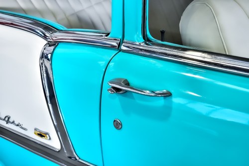 1955 Chevrolet Bel Air Coupe 235CI I6 till salu (bild 52 av 84)