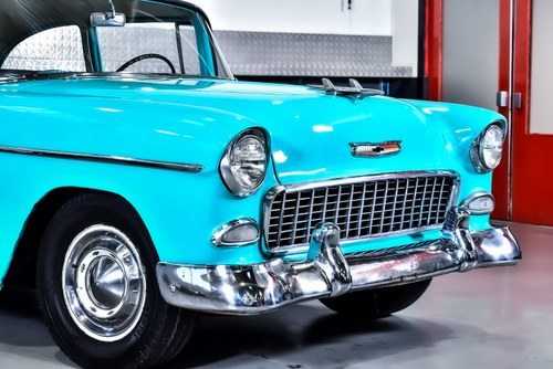 1955 Chevrolet Bel Air Coupe 235CI I6 till salu (bild 58 av 84)