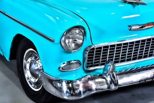 1955 Chevrolet Bel Air Coupe 235CI I6 till salu (bild 60 av 84)