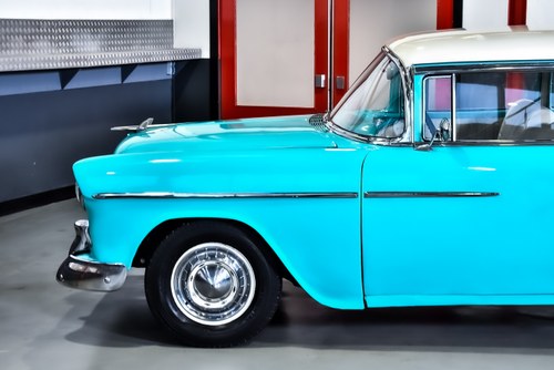 1955 Chevrolet Bel Air Coupe 235CI I6 till salu (bild 62 av 84)