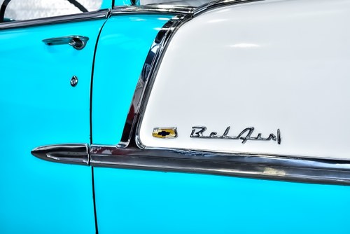 1955 Chevrolet Bel Air Coupe 235CI I6 till salu (bild 69 av 84)