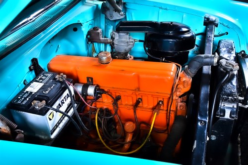 1955 Chevrolet Bel Air Coupe 235CI I6 till salu (bild 78 av 84)