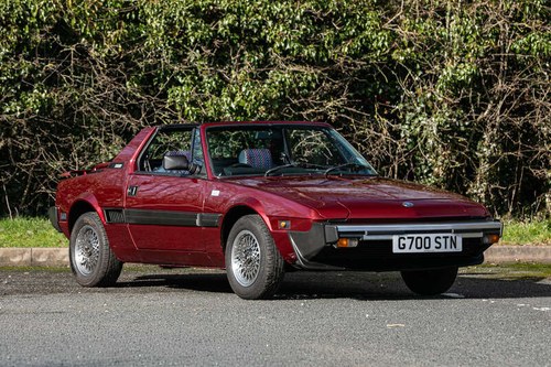 1989 FIAT X1/9 Vente aux enchères