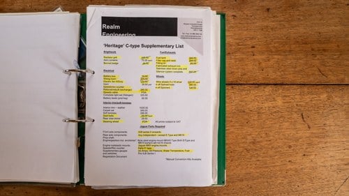 2021 Realm Jaguar C-Type Replica till salu (bild 224 av 233)