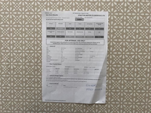 2007 Aston Martin DB9 For Sale (picture 184 of 192)