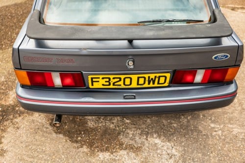 1985 Ford Escort XR3i In vendita (immagine 115 di 216)