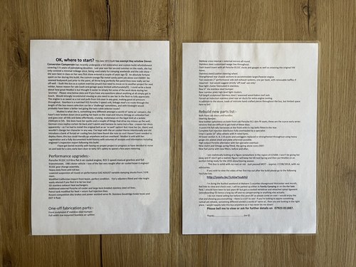 1972 Volkswagen Type 2 Bay Window Devon Camper Porsche 911 Powertrain En venta (imagen 167 de 178)