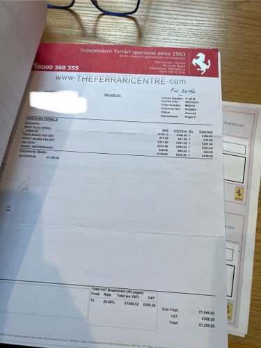 2000 Ferrari 360 Modena F1 In vendita (immagine 189 di 194)