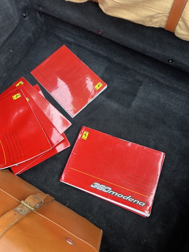 2000 Ferrari 360 Modena F1 In vendita (immagine 193 di 194)