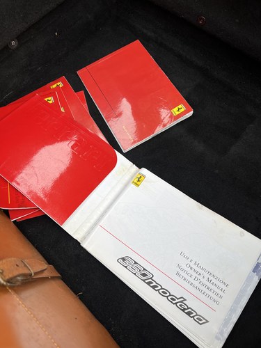 2000 Ferrari 360 Modena F1 In vendita (immagine 194 di 194)