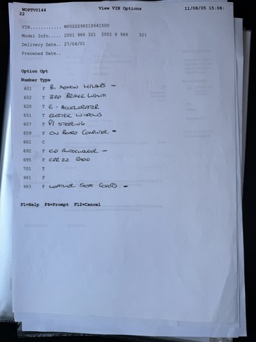 2001 Porsche Boxster S 986 à vendre (picture 147 of 167)