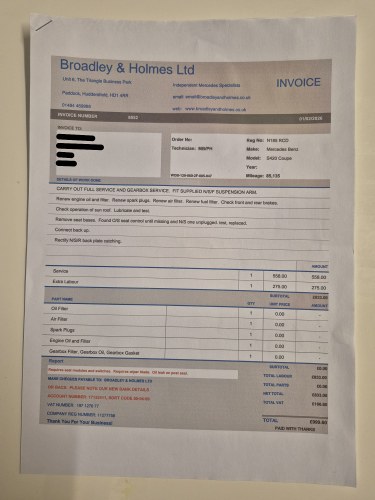 1996 Mercedes-Benz W140 S420 Coupe For Sale (picture 192 of 197)